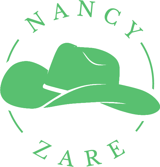 Logo with green hat